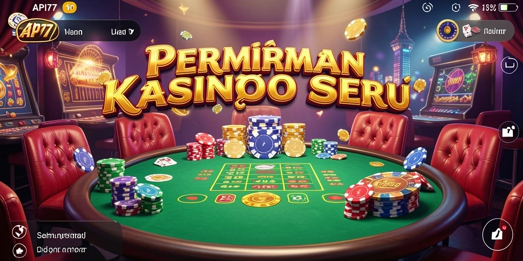 Tampilan menarik dalam game Kasino API77 yang penuh aksi.