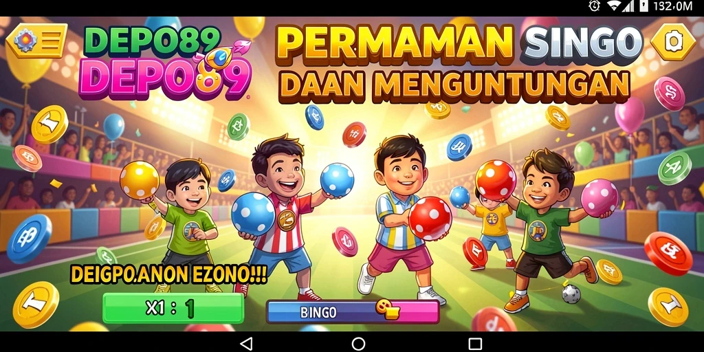 Tampilan gameplay DEPO89 yang seru saat bermain Bingo.