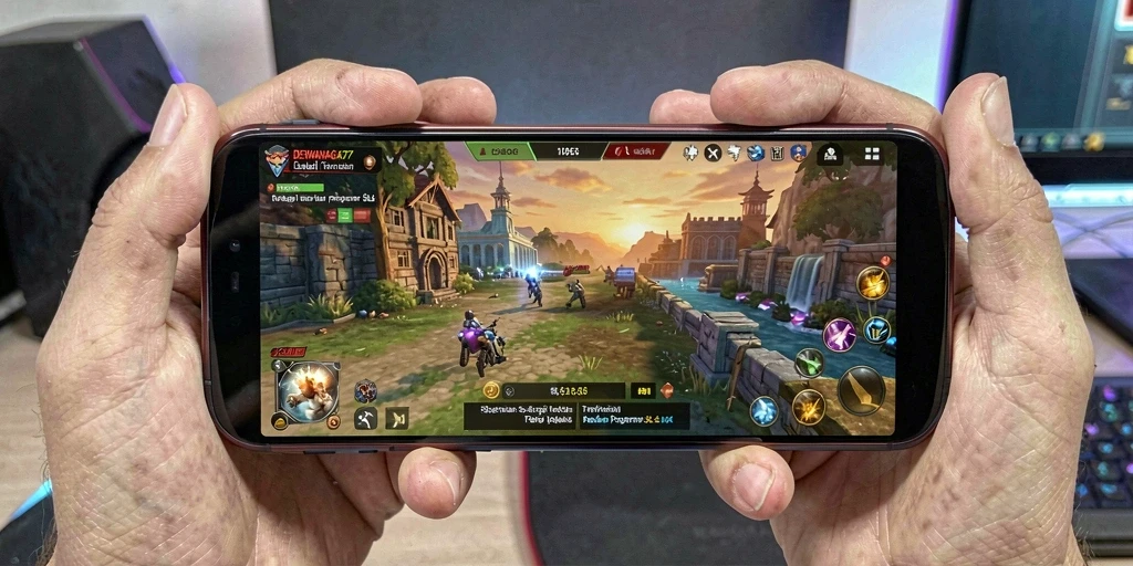 Tampilan gameplay DEWANAGA77 yang menegangkan dan strategis.