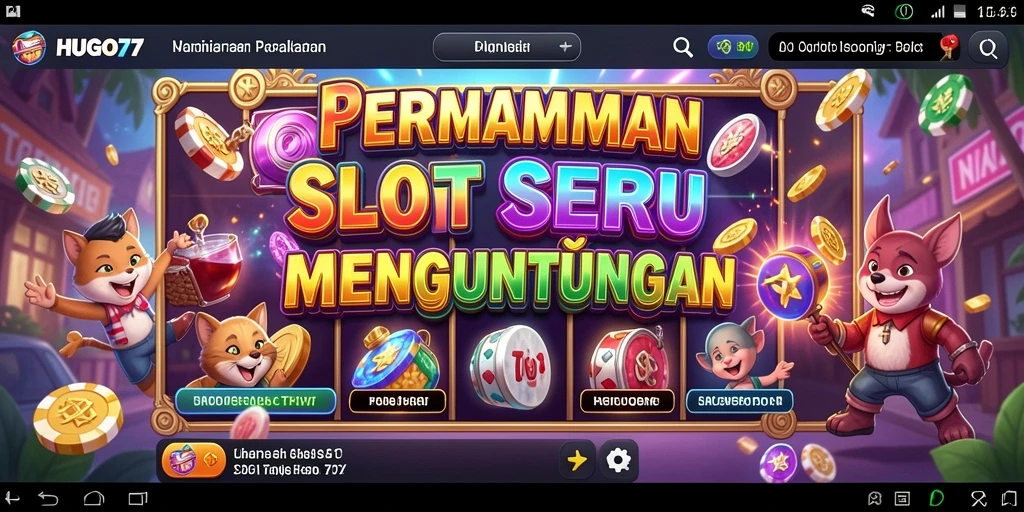 Gameplay seru dan menarik di HUGO77 dengan banyak fitur.