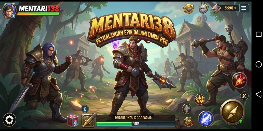 Tampilan gameplay MENTARI138 yang mendebarkan dan penuh aksi.
