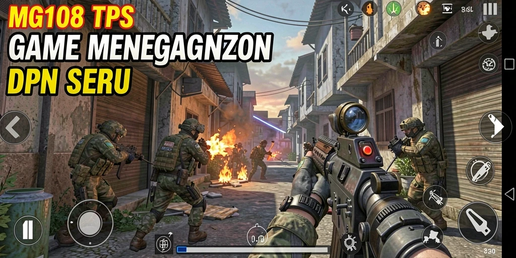 Tampilan gameplay MG108 yang mendebarkan dan penuh aksi.