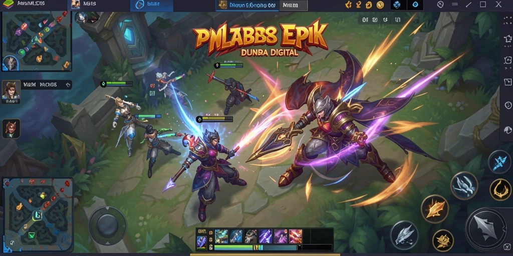 Gameplay seru dan pertarungan mendebarkan di MLBB8.