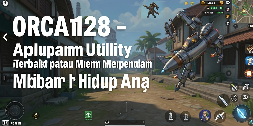 Tampilan antarmuka intuitif aplikasi Utility ORCA128.