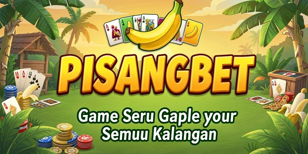 Tampilan screenshot PISANGBET yang menampilkan gameplay Gaple yang seru.