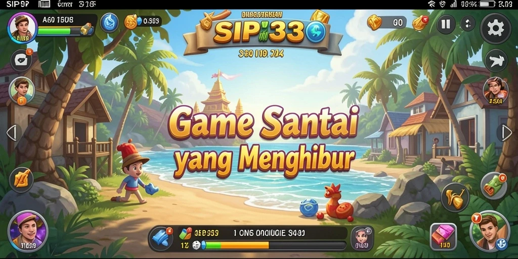 Tampilan gameplay SIP33 yang seru dan interaktif.