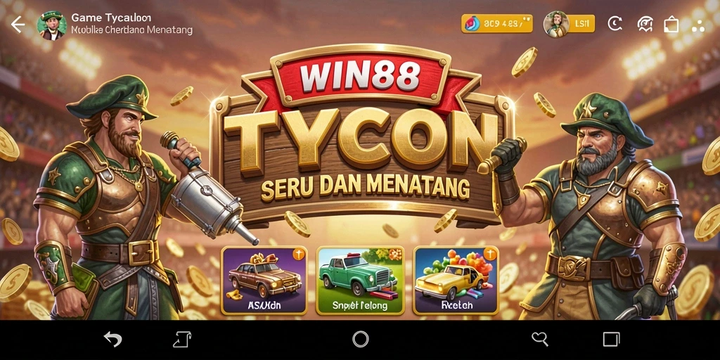 Gameplay WIN88 yang menarik dengan strategi Tycoon yang mendebarkan.
