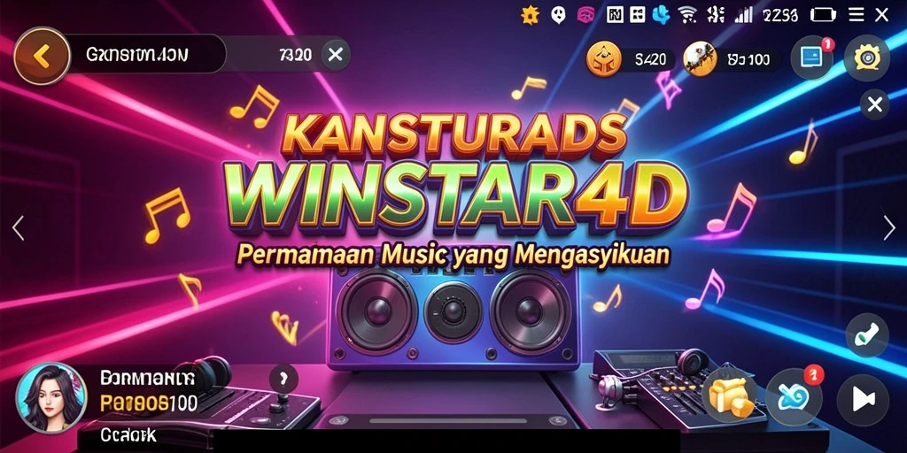 Tampilan gameplay <strong>WINSTAR4D</strong> yang menarik dan interaktif.