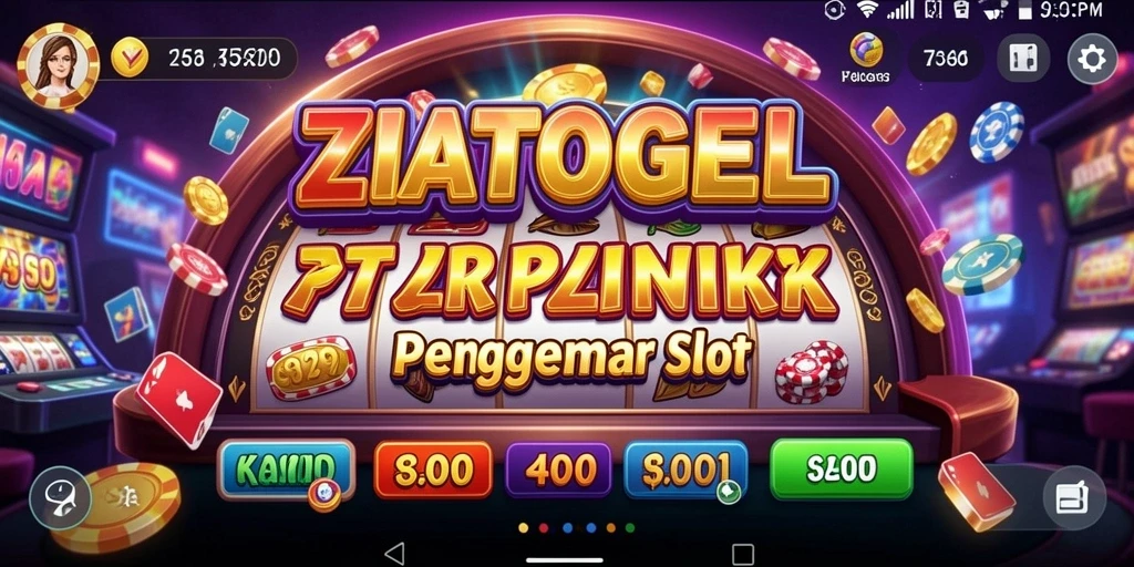 Tampilan menarik dari permainan slot ZIATOGEL yang menghibur.