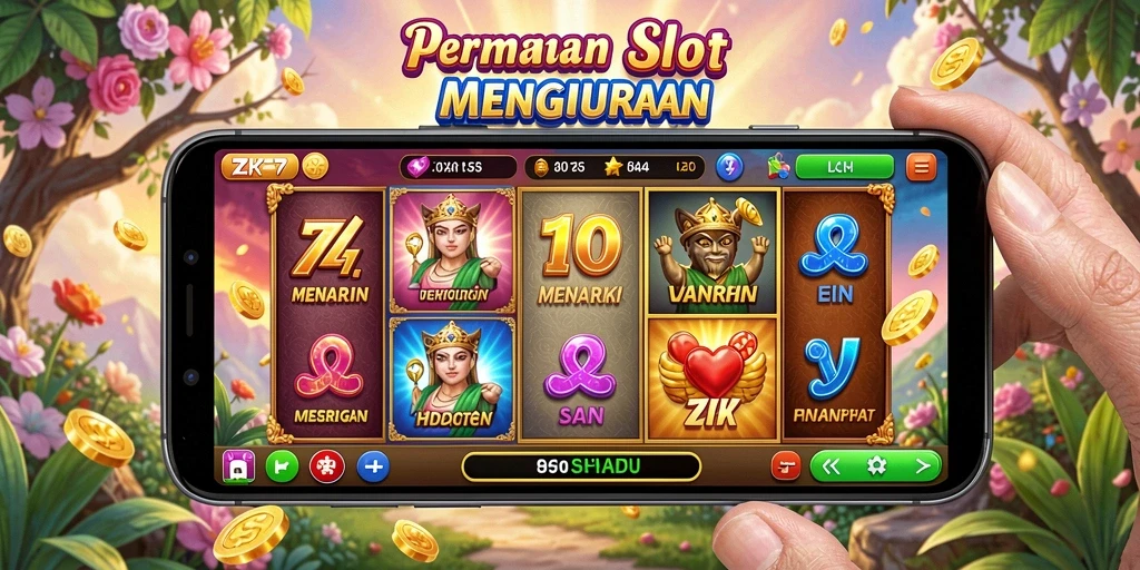 Tampilan permainan Slot ZK7 dengan grafis menawan dan gameplay mengasyikkan.